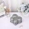 Antique Metal Jewelry Box Butterfly Shape Jewelry Organizer Vintage Trinket Storage Box Treasure Chest Ring Holder Earrings Necklace Storage Box Decorative Metal Box for Girls Women, Large